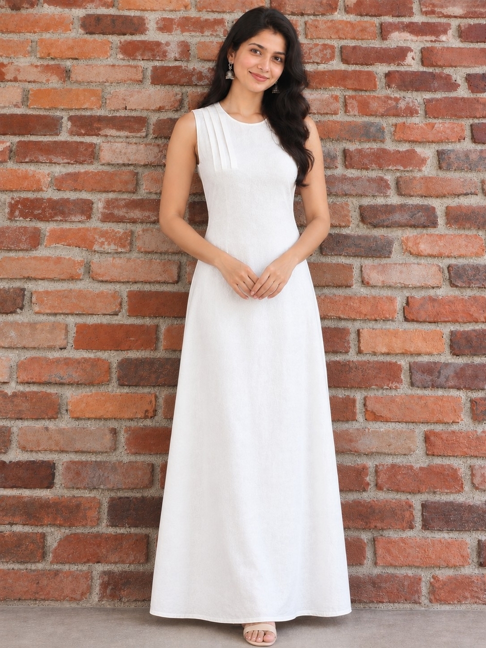 Assembly Label-Australian Brand White Maxi Dress